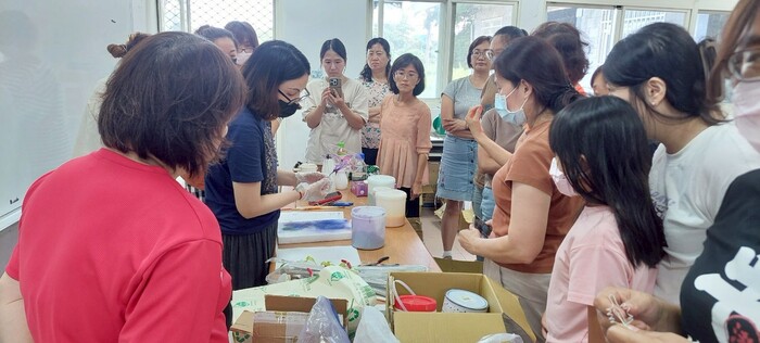 《114年USR-Hub「閒」樂活農業-為台東注入新生力計畫》之 「蝴蝶水晶花活動」圖片