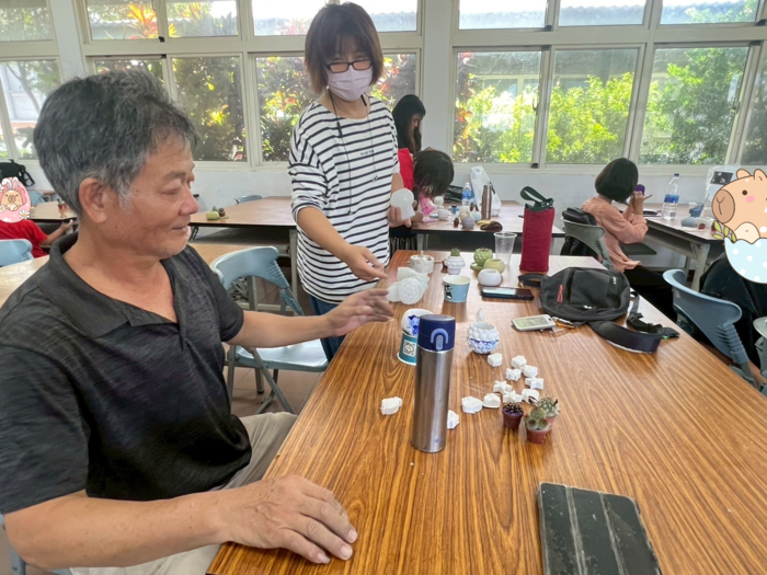 《114年USR-Hub「閒」樂活農業-為台東注入新生力計畫》之 「盆栽DIY活動」圖片