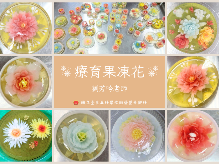 《114年USR-Hub「閒」樂活農業-為台東注入新生力計畫》之 「療育果凍花活動」圖片